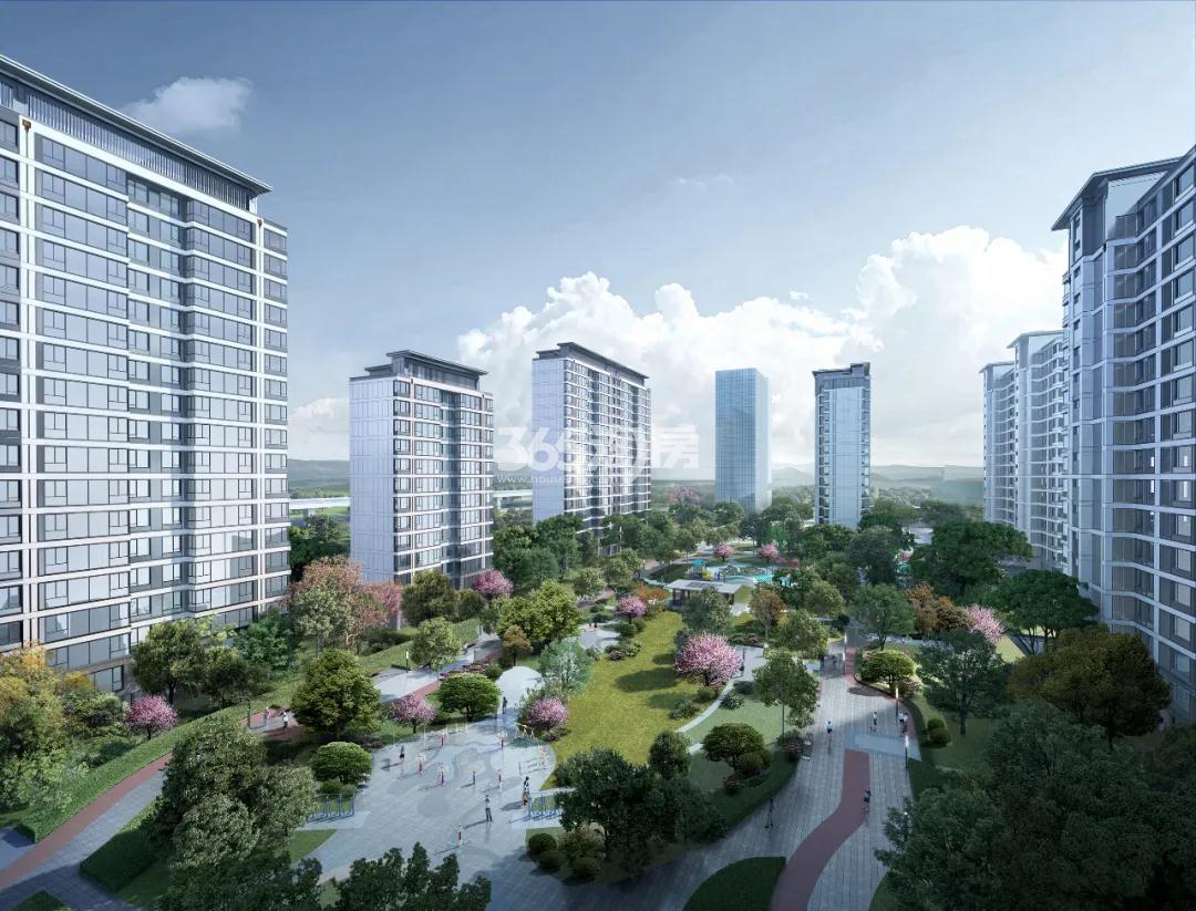 建发珺和府园林效果图_合肥建发美的·珺和府_合肥新房网_365淘房