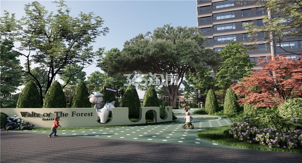 龙湖央颂小区景观效果图_南京龙湖央颂_南京新房网_365淘房