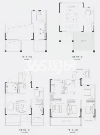 春和景明雅园下叠300㎡户型图