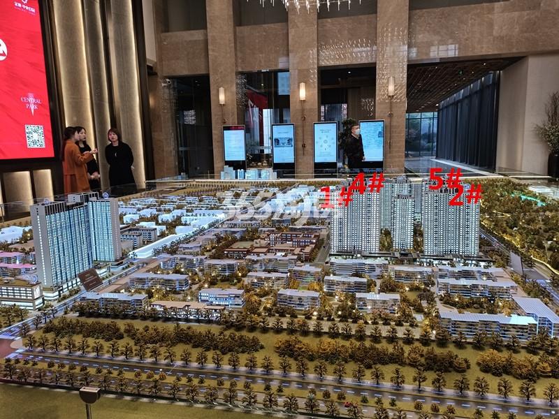 金地中央公园售楼部沙盘图（2021.1.7）
