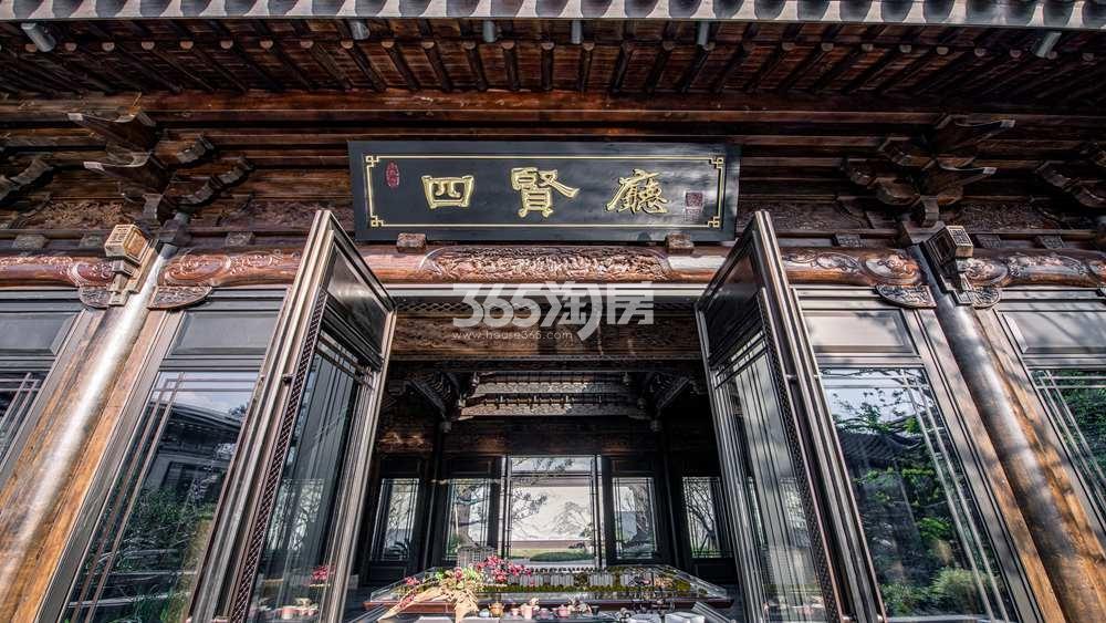 建发泊月湾示范区实景（2020.11.6摄）
