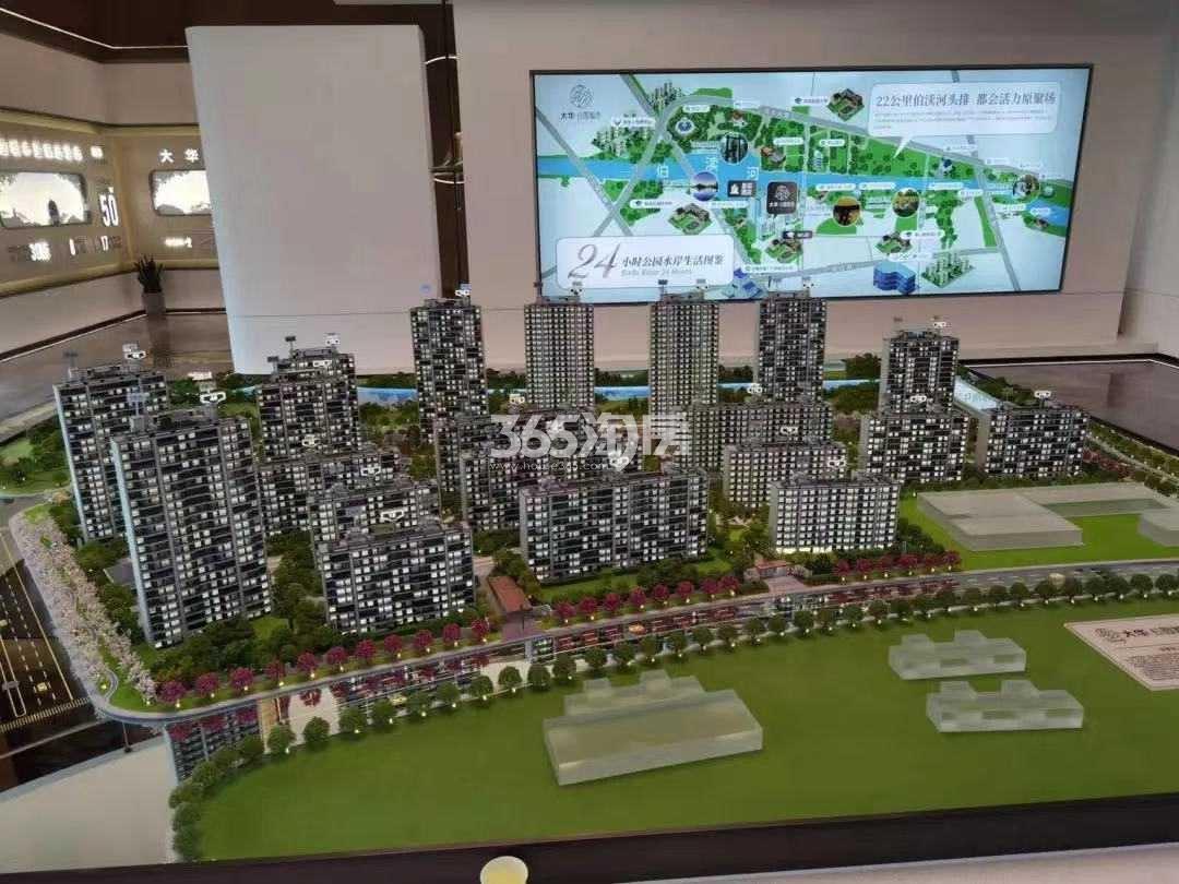 大华公园城市售楼处实景（2022.4.24摄）	