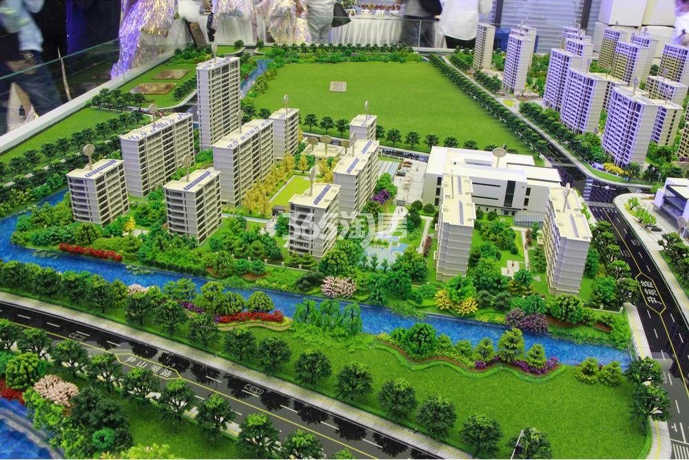 绿城象屿观澜逸品项目沙盘实景