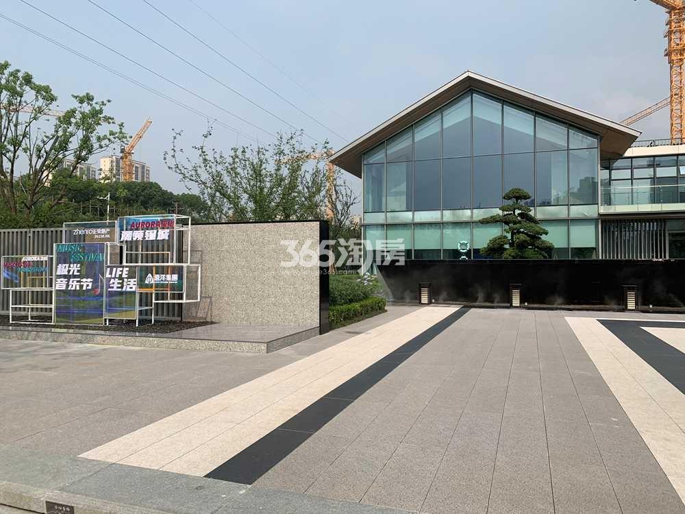 远洋正荣玺樾售楼处实景（2021.7.7摄）