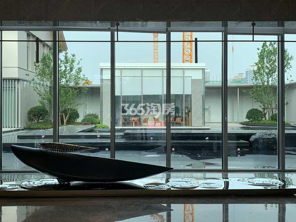 远洋正荣玺樾售楼处实景（2021.7.7摄）