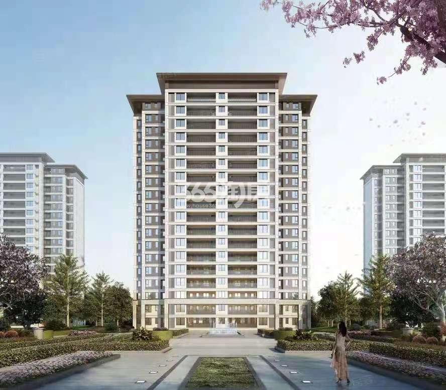 金地商置湖城风华楼栋外立面效果图