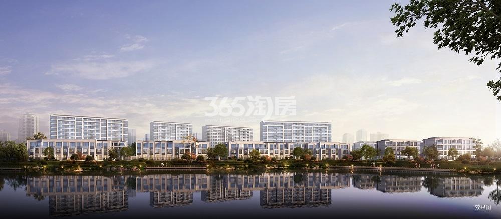 印象星湖远景效果图