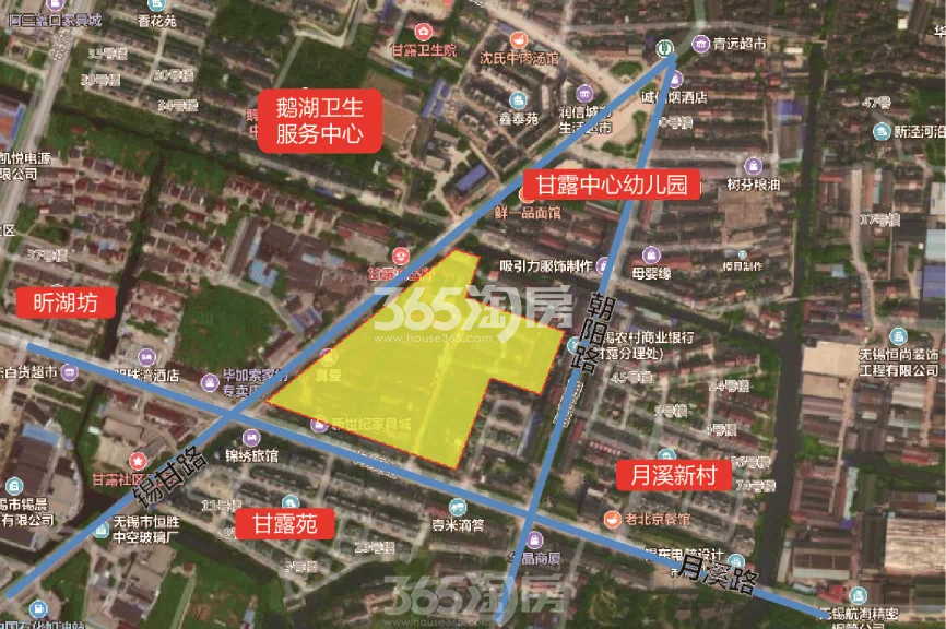 锡东印象交通图