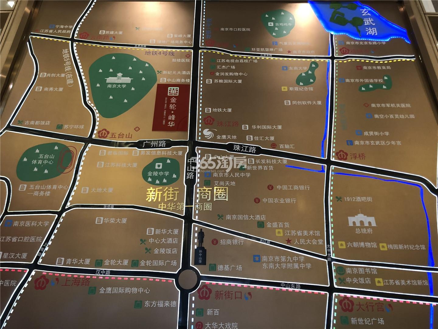 金轮峰华交通图