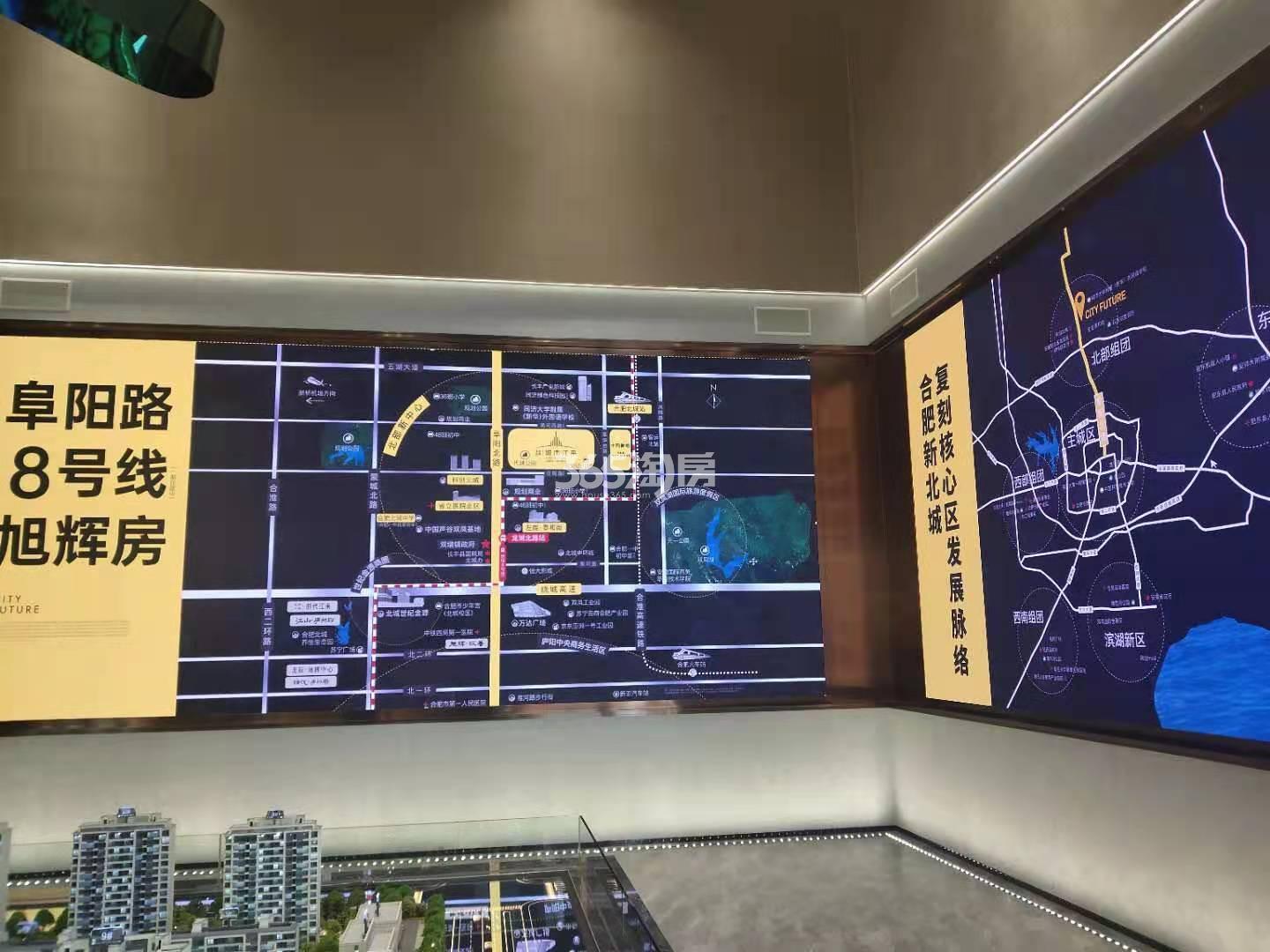 港龙旭辉城市江来示范区项目介绍实景图（2020.3.21）