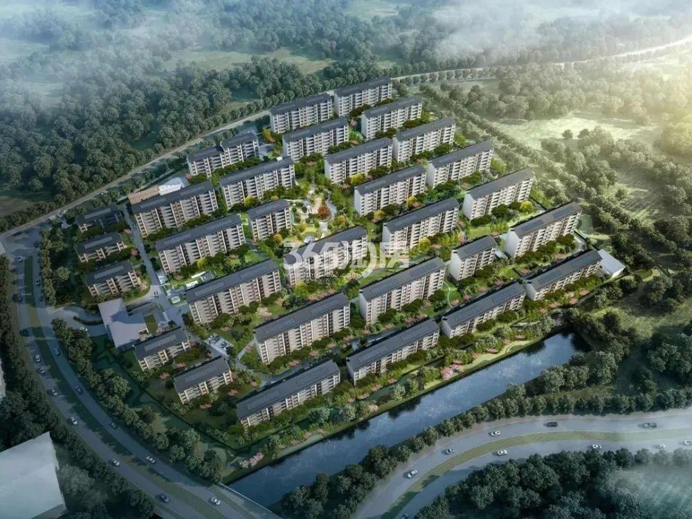 苏高新禹洲山云庭47号地块鸟瞰效果图