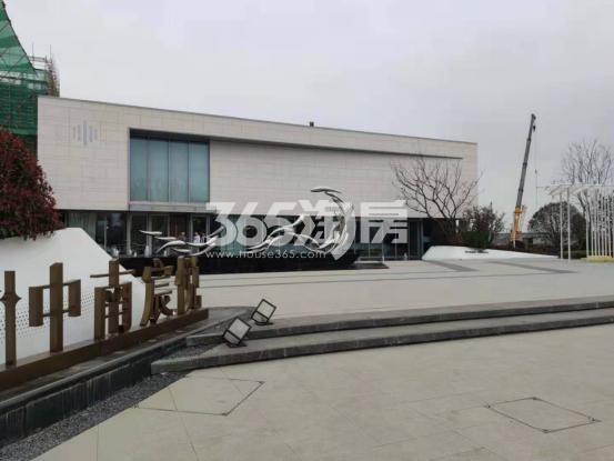 中南宸悦售楼部正门实景图（2021.5.15）
