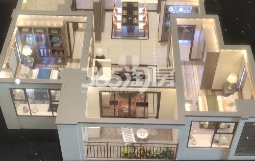 远洋庐玥风景89㎡户型户模实景图（2020.11.27）