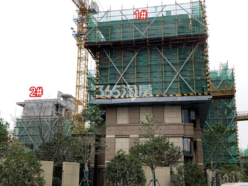 中锐星樾1#、2#楼叠墅工程进度实景（2020.9.29摄）