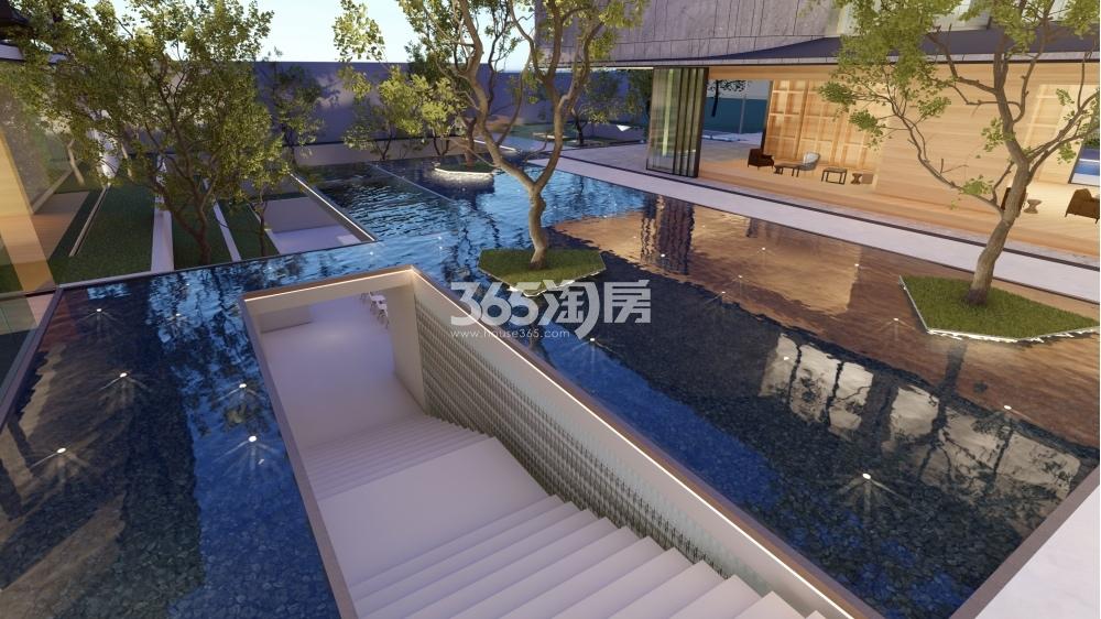 卓越美的·上城时光示范区走廊效果图
