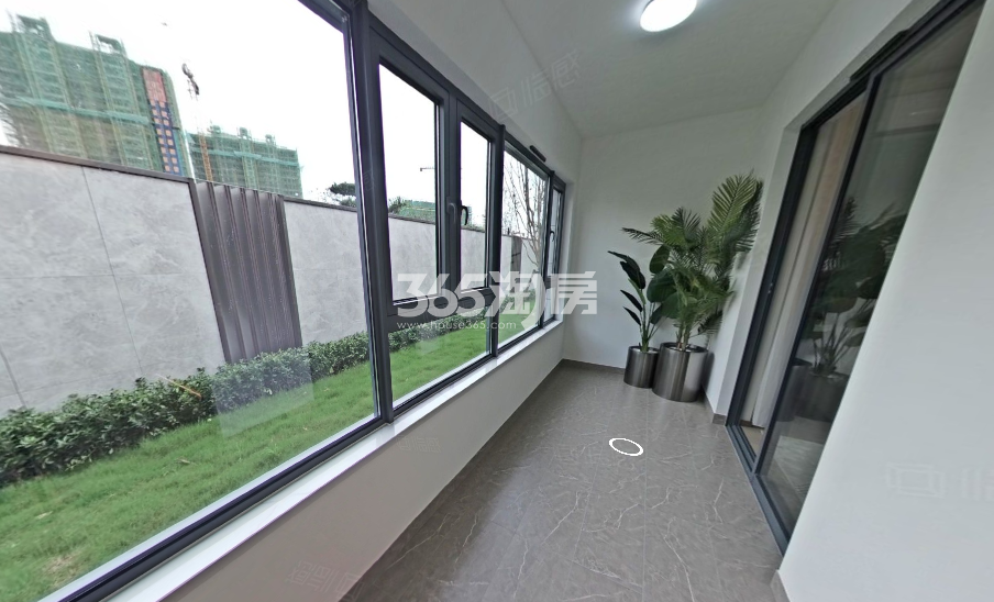 伟星城95㎡户型样板间阳台