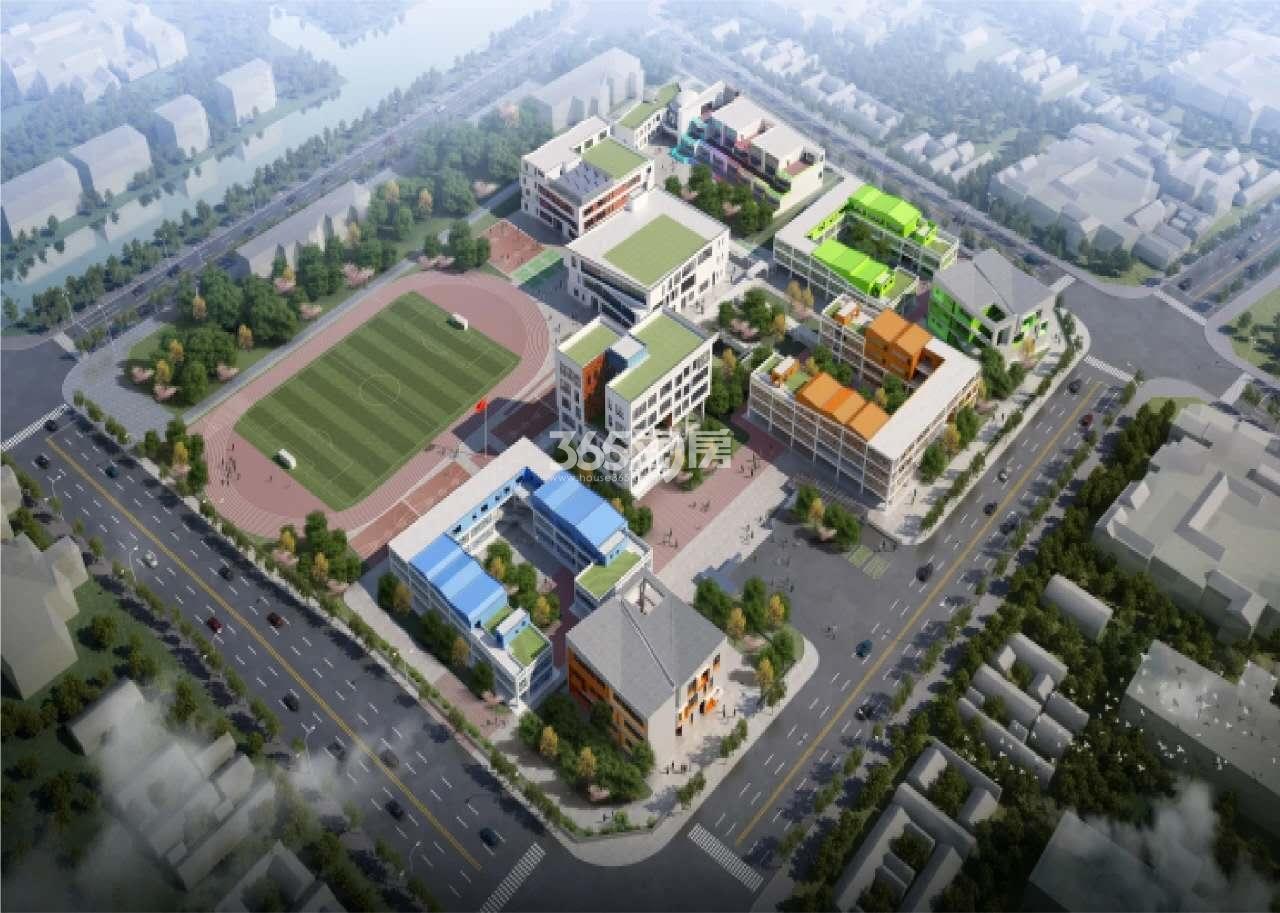 绿城招商·柳岸晓风周边配套-华师大苏州湾实验小学示意图