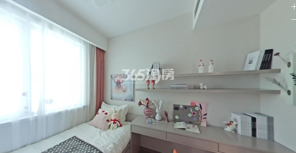 上坤·云栖时光105㎡样板间儿童房实景图