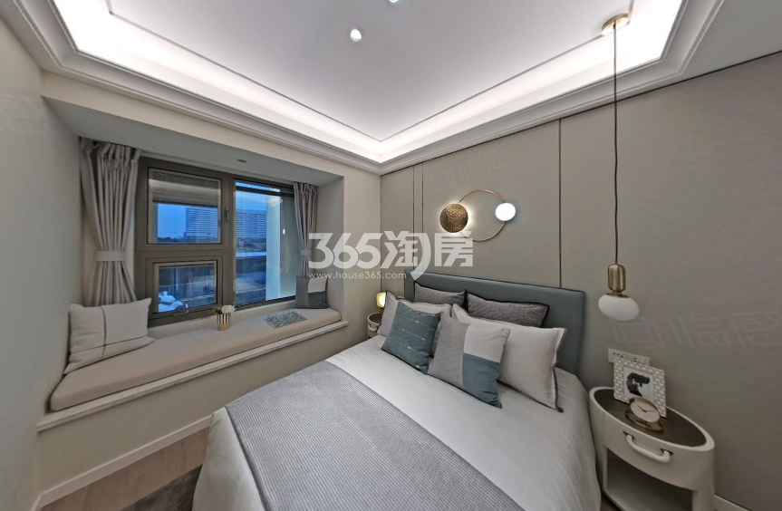 都会理想花园89㎡户型次卧样板间