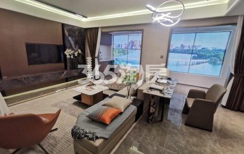 旭辉天阜玖江来128㎡户型样板间书房