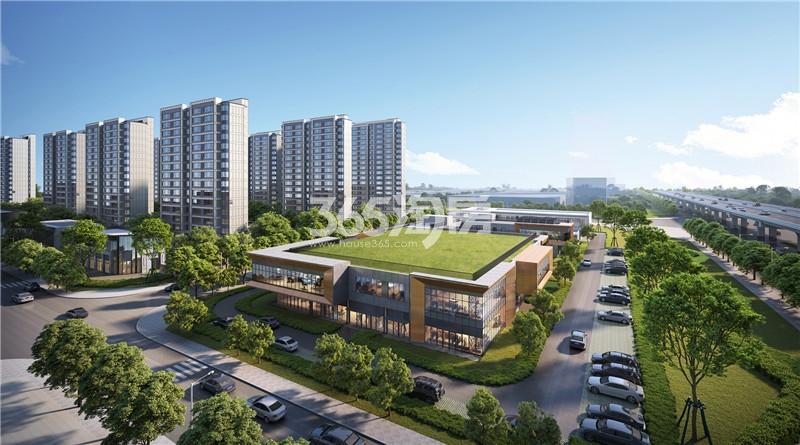 新锦成拾光云锦睦邻中心效果图