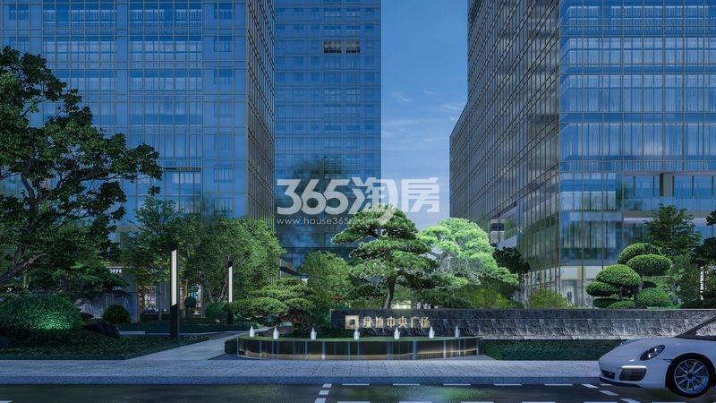 绿地中央广场·云玺景观效果图