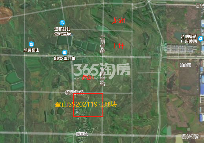 通和星辰同辉地块图