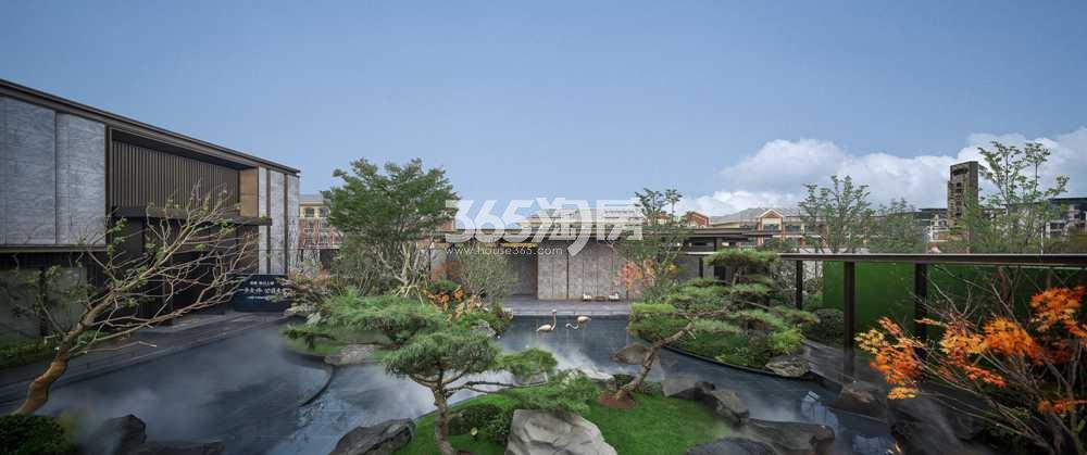 龙湖·粼云上府示范区实景（2021.12.9摄）