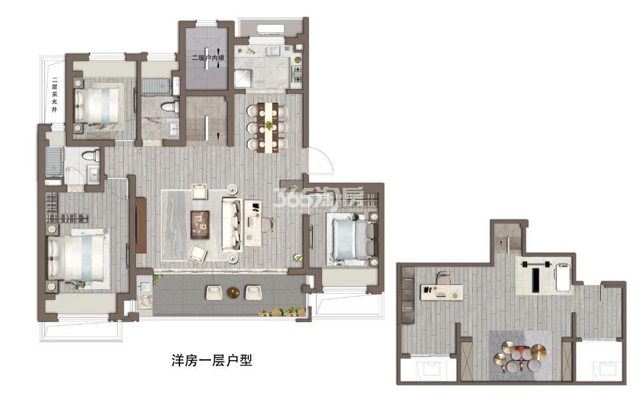 苏高新禹洲山云庭227㎡户型图