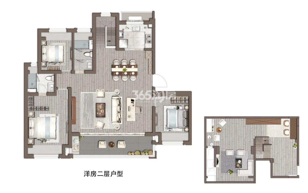苏高新禹洲山云庭210㎡户型图
