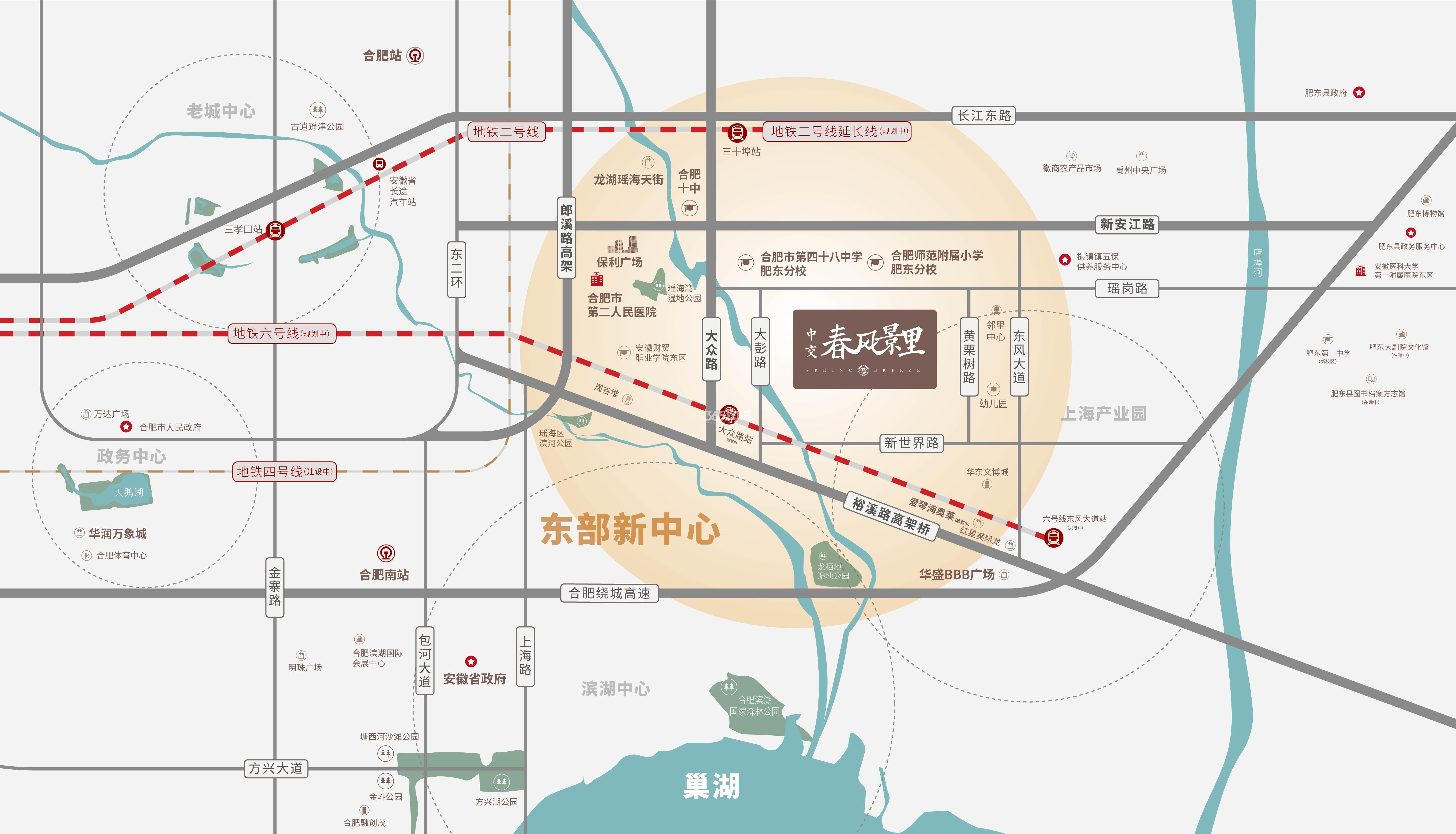 中交春风景里区位图