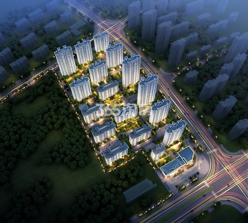 庐江碧桂园·玺园鸟瞰图