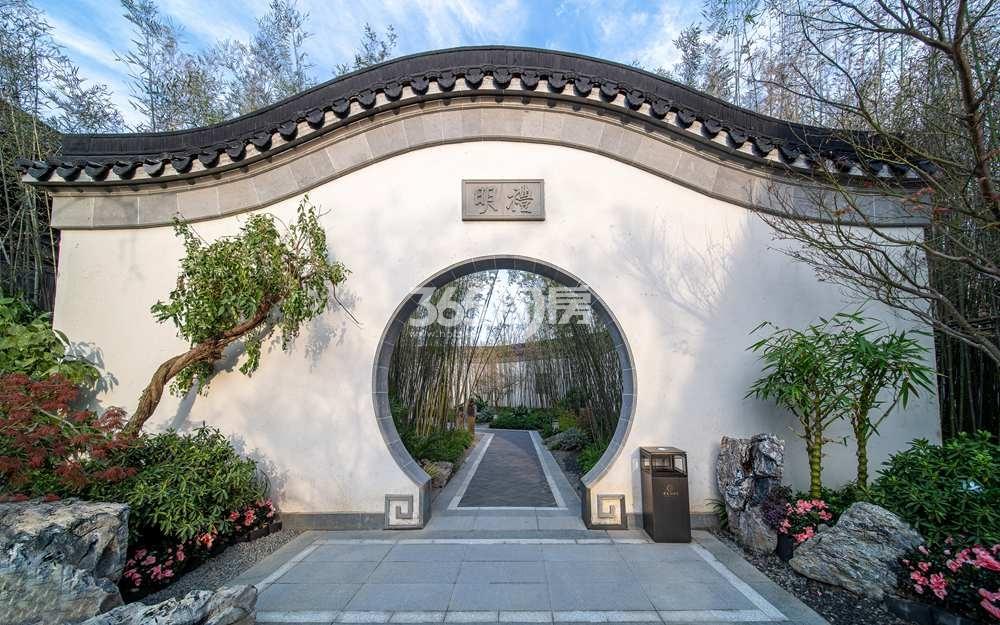 建发泊月湾示范区实景（2020.11.6摄）