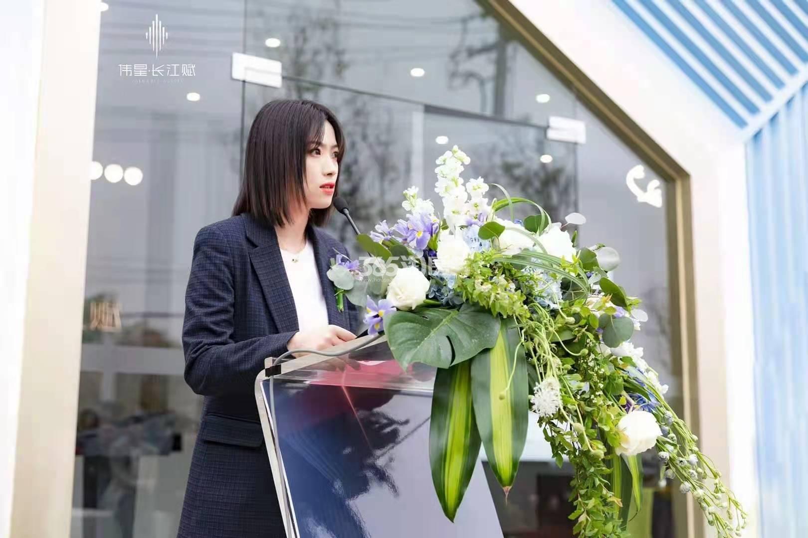 伟星长江赋城市展厅开放活动现场图（2021.4.24）