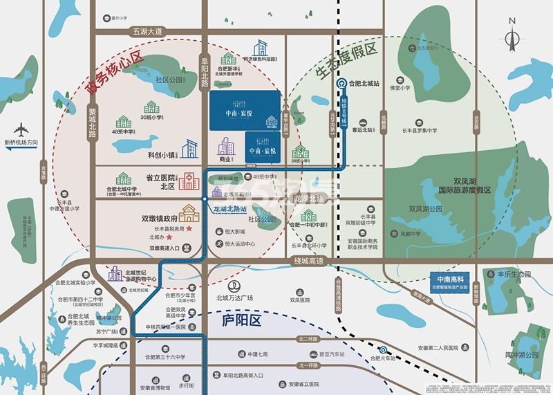 中南宸悦区位图