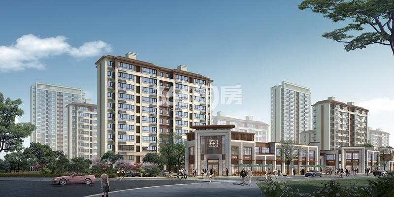 中南宸悦阜阳北路交叉口效果图