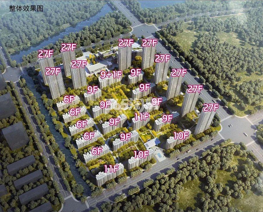 万科四季都会楼栋标记鸟瞰图_无锡万科四季都会_无锡新房网_365淘房