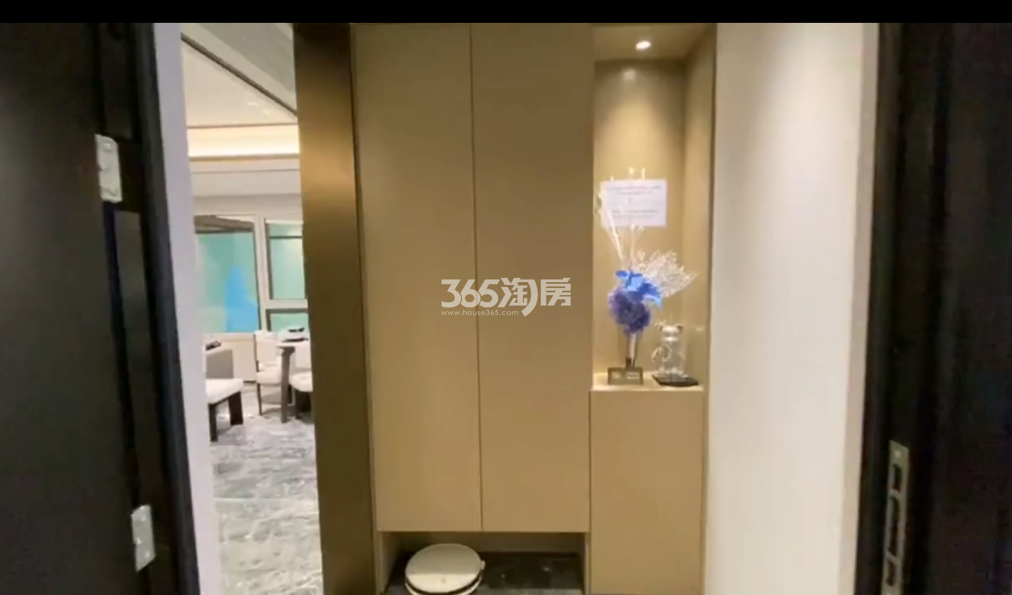 和悦庐鸣低密度多层E户型98㎡样板间——玄关