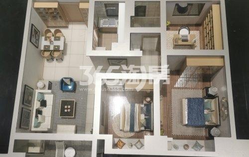 远洋庐玥风景高层89平户模实景图（2020.9.23）