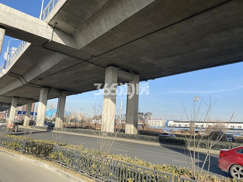 伟星玖玺台周边交通实景图（2021.1.26）