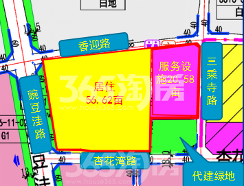 方远文璟花园地块区位图