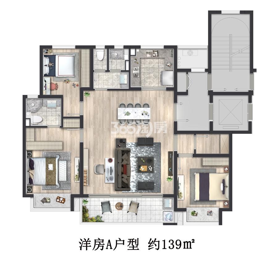 阳光城印月文澜户型图