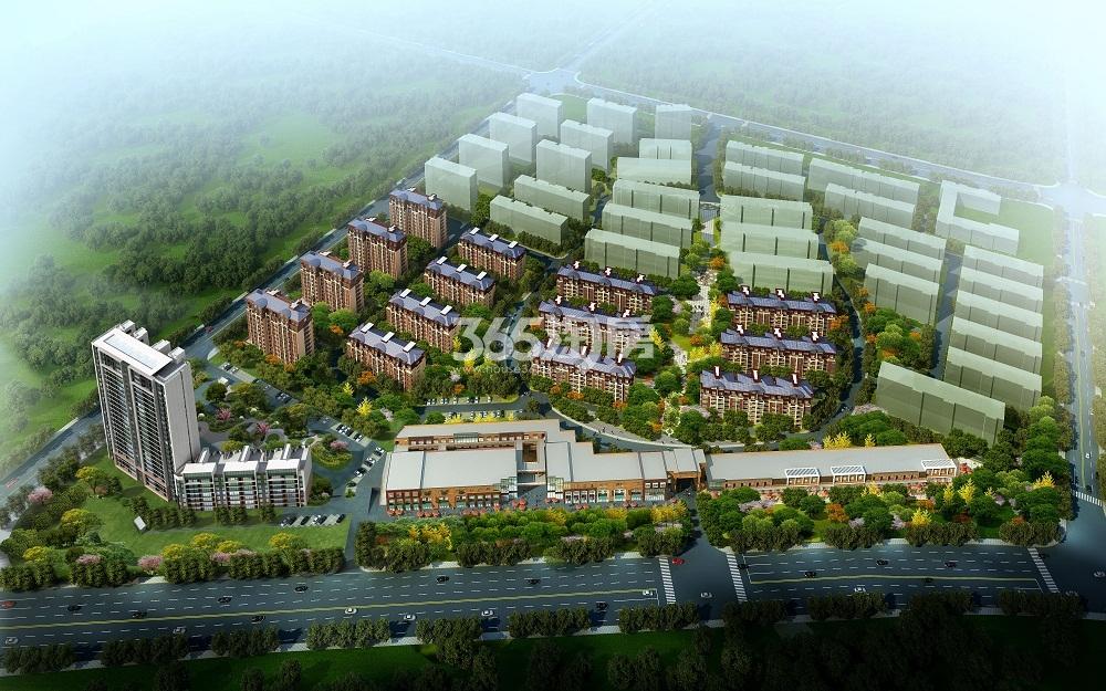 华仁凤凰郡三期鸟瞰图