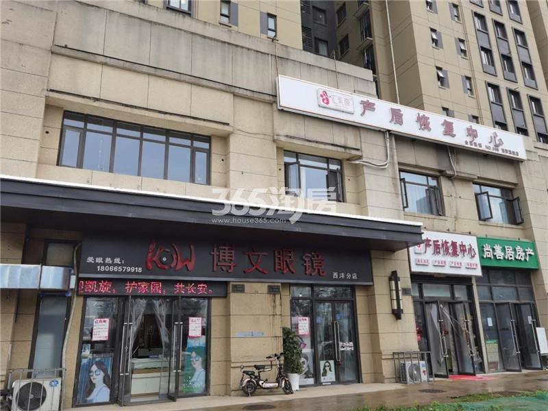 金地中央公园周边金地西沣公元底商实景图（2020.10.12）