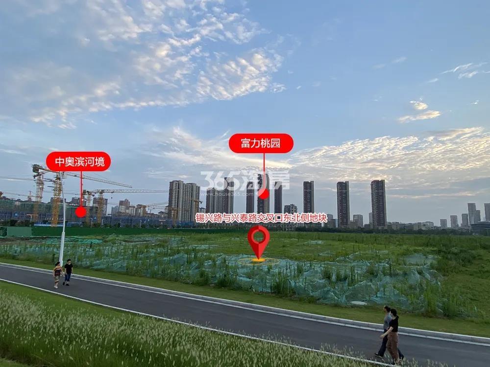 大华泰山路地块实景图（2021.6.28摄）