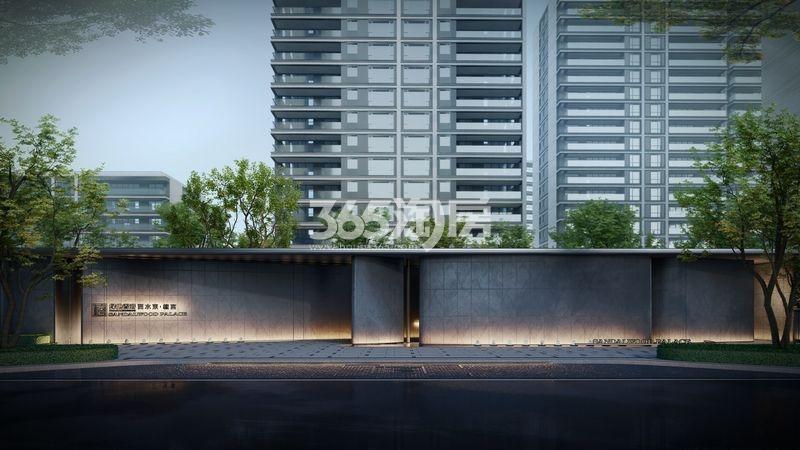 西水东·檀宫社区大堂效果图