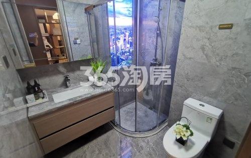 旭辉天阜玖江来128㎡户型样板间卫浴