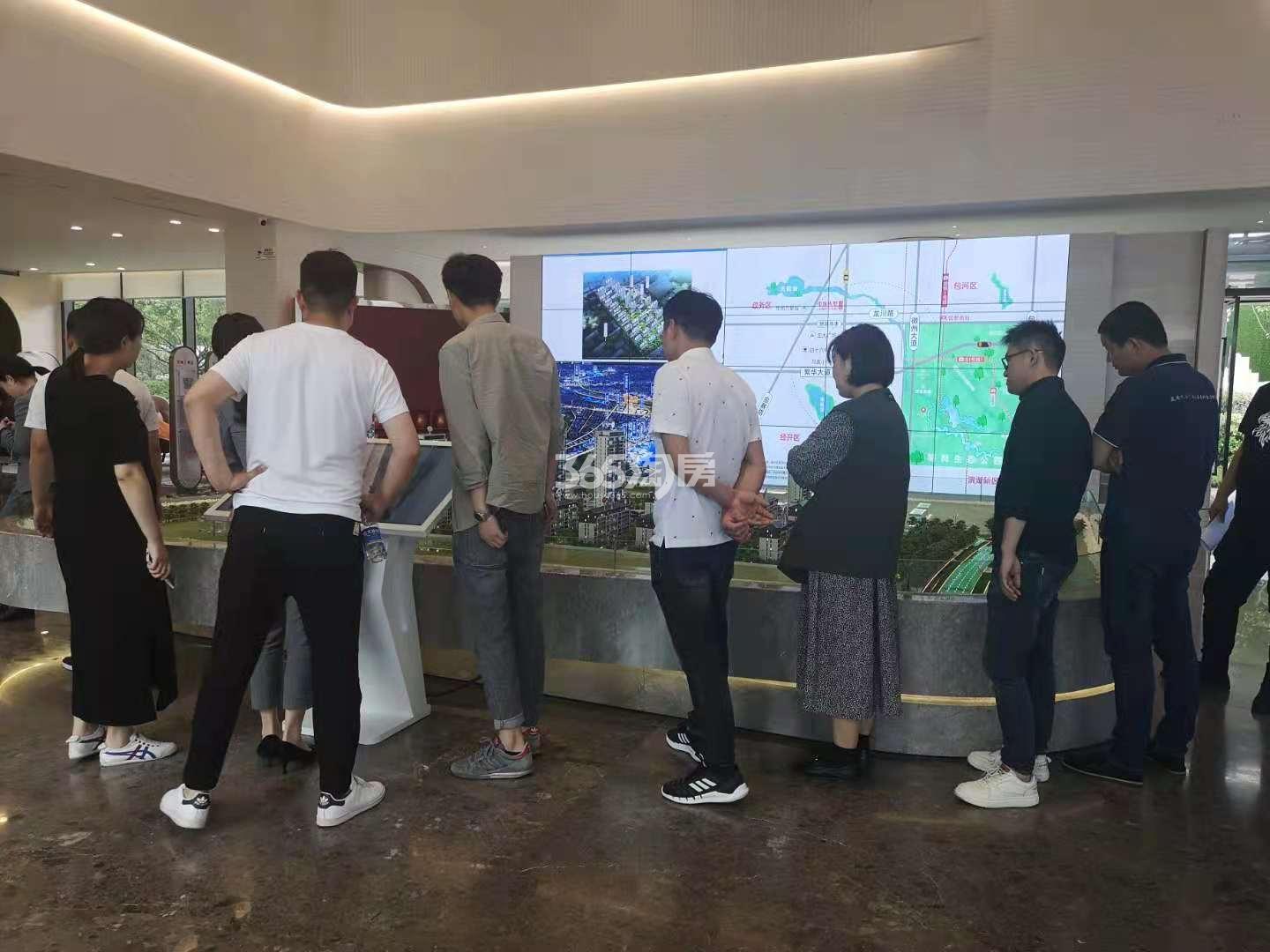中海观园城市展厅现场实景图（2021.6.8）