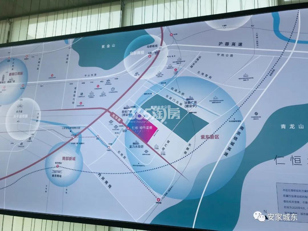 仁恒城市星徽交通图