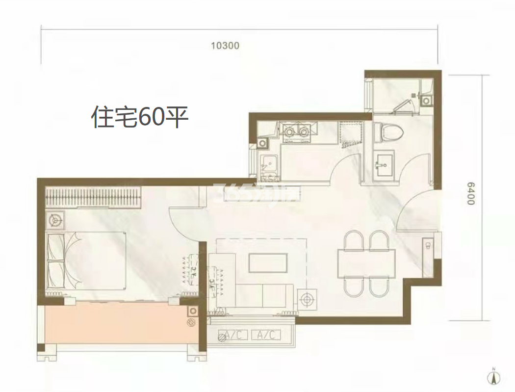 朗基幸福乐城户型图